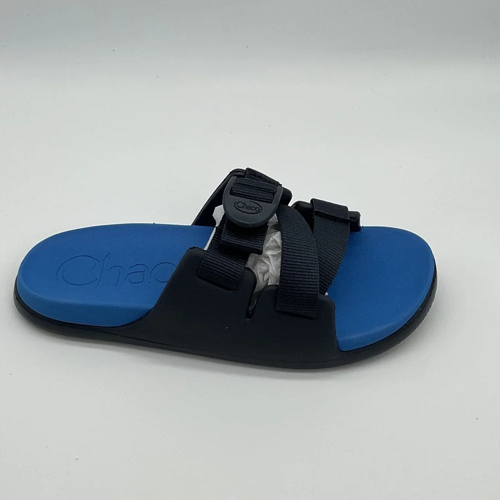 Chaco Chillos Kids Active Blue 2 Slide Sandals Size 2 New